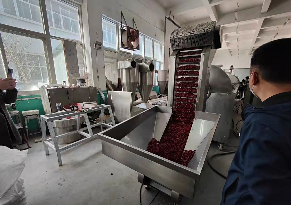 許昌智工流水線電磁炒貨機(jī)